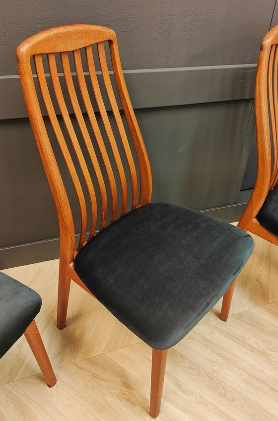 Image 1 of 6x Esstischstühle aus der Mitte des Jahrhunderts