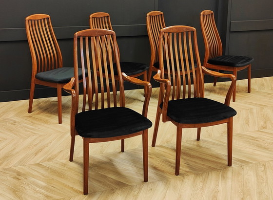 Image 1 of 6x Esstischstühle aus der Mitte des Jahrhunderts