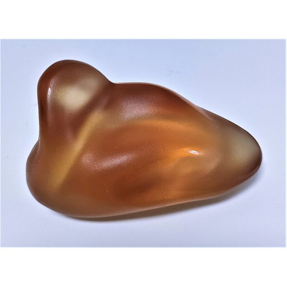 Image 1 of Vintage Briefbeschwerer mit zoomorphem Kristall von Rybaltchenko, 1990