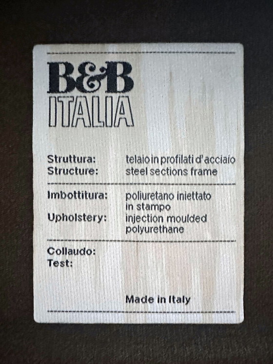 Image 1 of 6x B&B Italia Design Solo 47 Esstischstühle