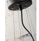 Es geht um RoMi Biarritz Kronleuchter matt schwarz