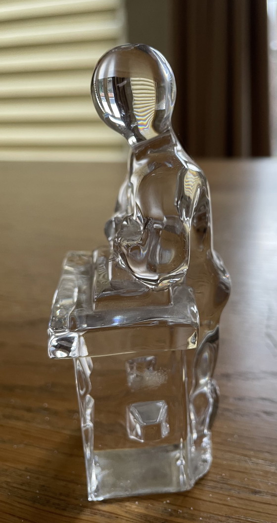 Image 1 of Orrefors Schweden-Figur - Handwerker