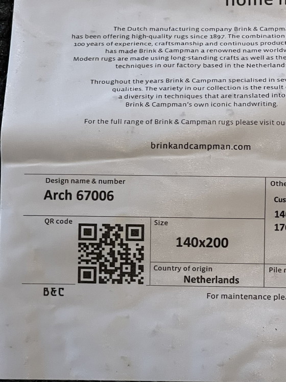 Image 1 of Brink & Campman Arch-Teppich