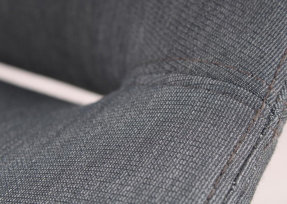 Image 1 of 4X Artifort Beso Barhocker Grau/Holz