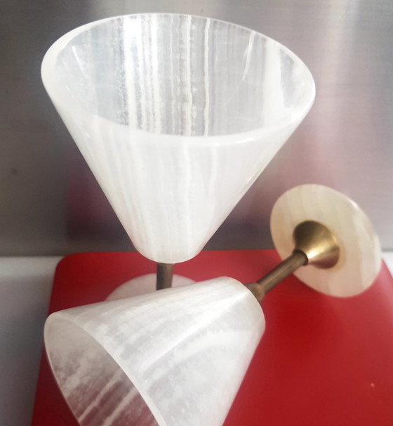 Image 1 of Vintage Onyx Gläser