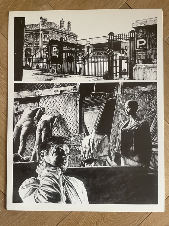 Image 1 of Jean-Claude Claeys Porte Folio Paris Fripon, 1982, Copyright Jean Claude Claeys&SEDLI, 1982, veröffentlicht von S.E.D.L.I