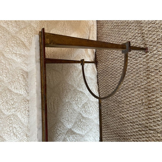 Image 1 of Vintage Couchtisch mit Eisenbeinen Ramsay, 1960