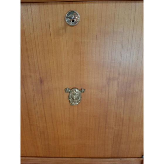 Image 1 of Klassischer Damensekretär aus Kirschholz und Bergahorn, Frankreich 1940