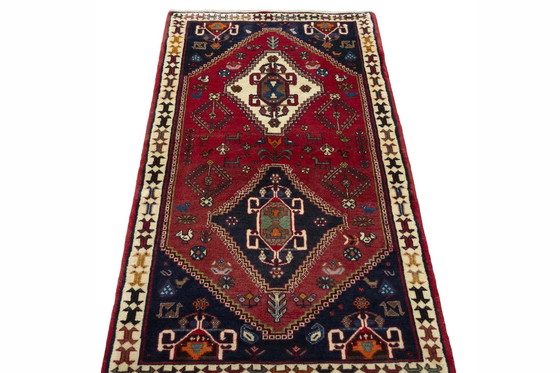 Image 1 of Handgeknüpfter Shiraz Nomadenteppich – 150 X 82 Cm