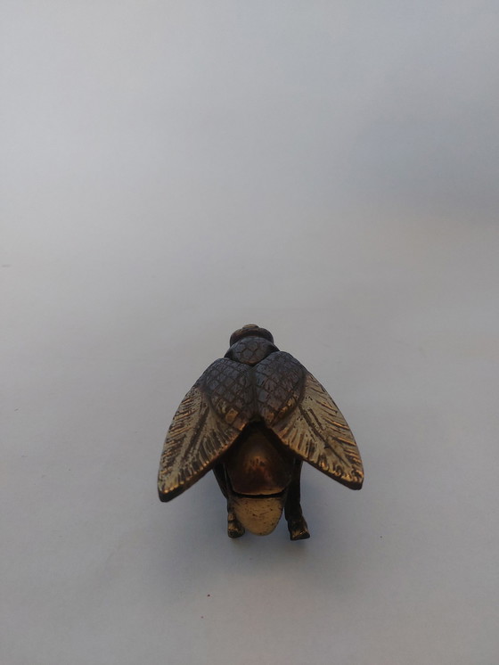 Image 1 of Schmuckkästchen Fliege aus Messing