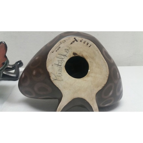 Image 1 of Glasierte Keramikskulpturen von nackten Frauen, Tschechoslowakei 1960