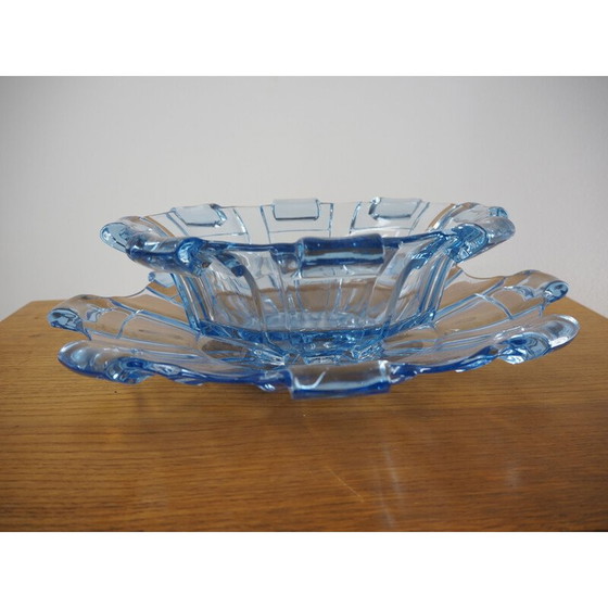 Image 1 of Mid Century Servierschalen aus Glas, 1960er Jahre