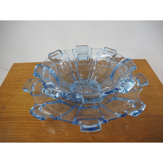 Image 1 of Mid Century Servierschalen aus Glas, 1960er Jahre