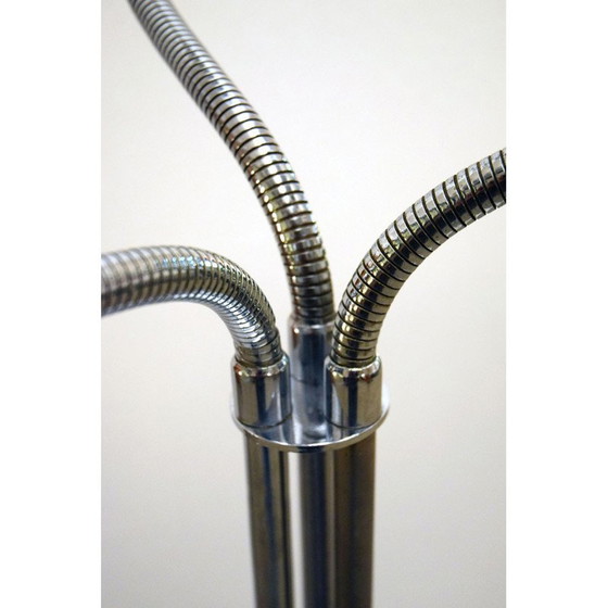 Image 1 of Vintage Stehleuchte mit 3 Leuchten von Goffredo Reggiani, 1970er Jahre