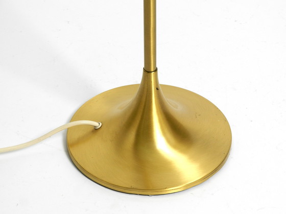 Image 1 of Schöne große Tisch- oder Stehlampe aus den 1960er Jahren mit einer großen Glaskugel von Sölken Leuchten