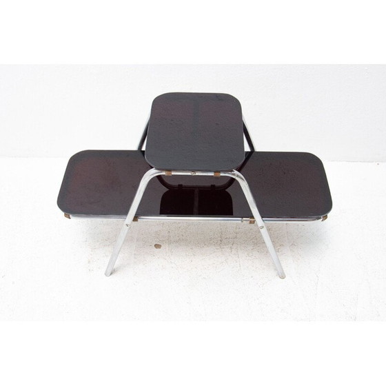 Image 1 of Mid Century Bauhaus Stahlrohr Blumenständer, Mitteleuropa 1930er Jahre