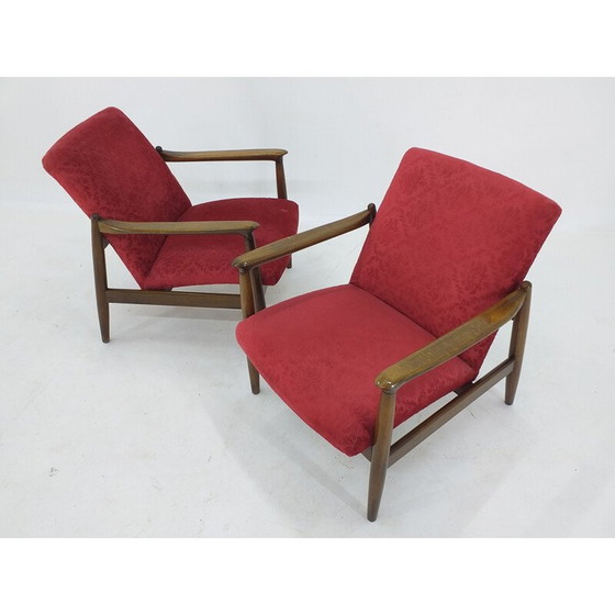 Image 1 of Paar Vintage-Sessel von Edmund Homa, 1960