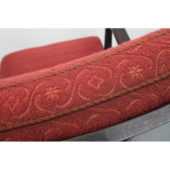 Image 1 of Vintage-Sessel in hellem Rot