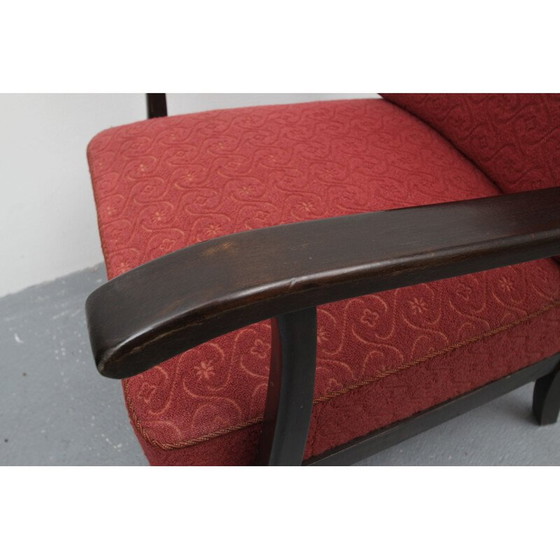 Image 1 of Vintage-Sessel in hellem Rot