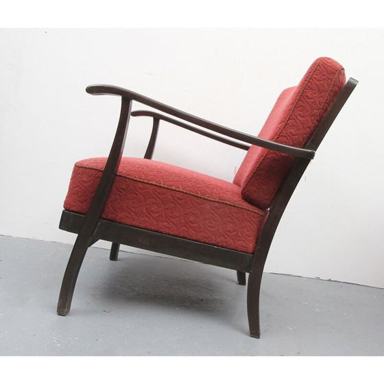 Image 1 of Vintage-Sessel in hellem Rot