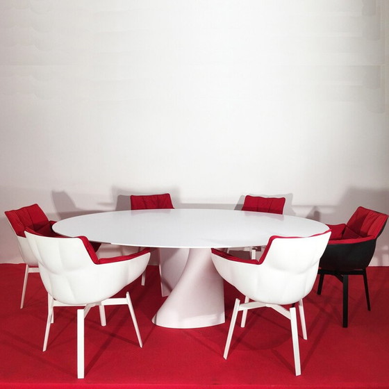 Image 1 of Satz von 6 Vintage-Sesseln "husk" von Patricia Urquiola, 2012