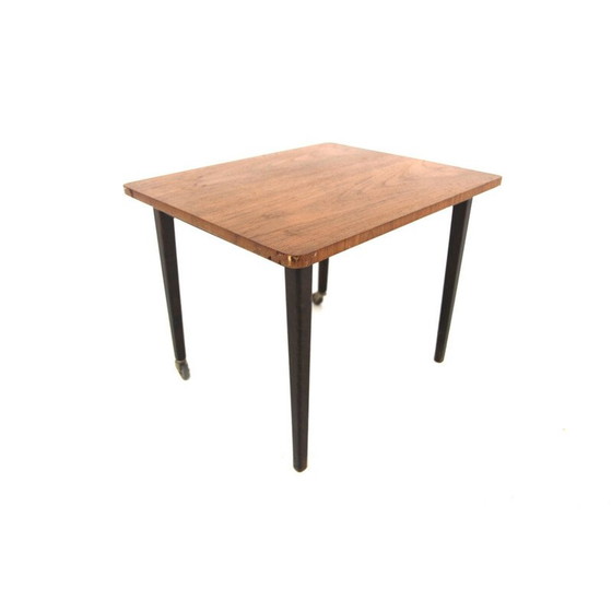 Image 1 of Alter Beistelltisch aus Teakholz und Buche, Schweden 1950