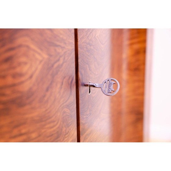 Image 1 of Vintage Art Deco Kommode aus Walnussholz, Tschechoslowakei 1930