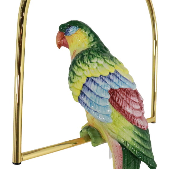 Image 1 of Vintage Papagei aus Keramik