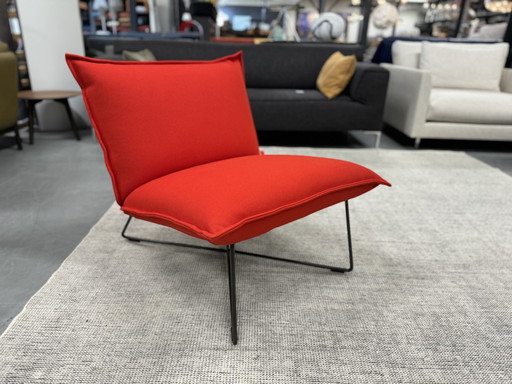 Jess Design Earl Sessel rot Stoff