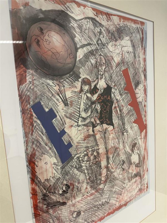 Image 1 of Jörg Immendorff Lithographie