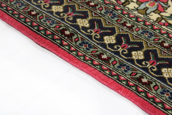 Image 1 of Original Perserteppich Qom/Ghom Reine Wolle  115 X 80 Cm Top Zustand