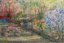 3x Minh Tran Acryl auf Papier 2019