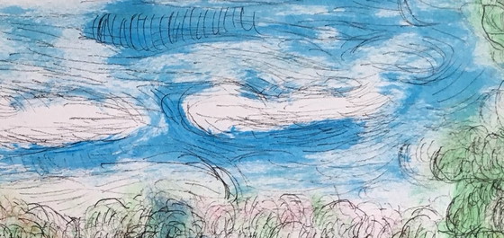 Image 1 of 3x Minh Tran Acryl auf Papier 2019