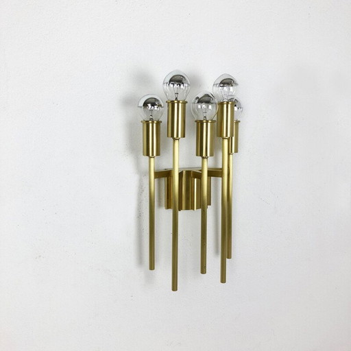 Wandlampe aus Messing, Italien 1970