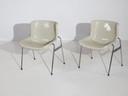 2x Artifort-Schalensitze