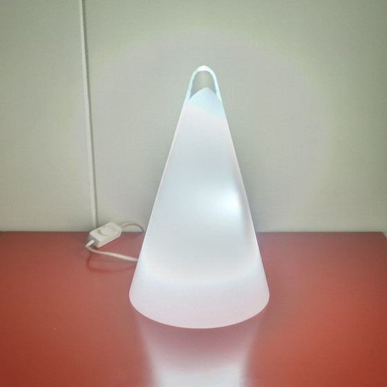 Image 1 of Tipi Design Lampe Glas Hergestellt von Sce Frankreich Frankreich 1980er Jahre Große Version