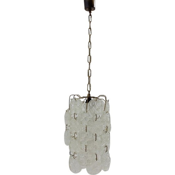 Image 1 of Design-Glas-Kronleuchter - 1970er Jahre