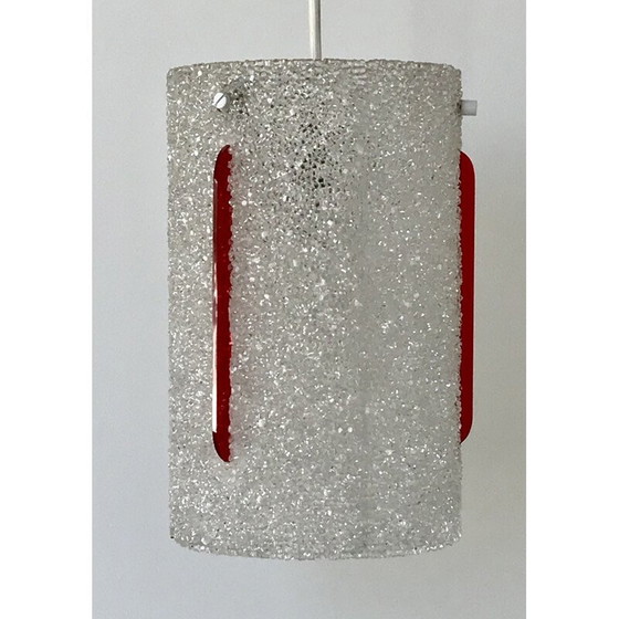 Image 1 of Vintage Plexiglasrohr-Aufhängung, Frankreich 1960er Jahre