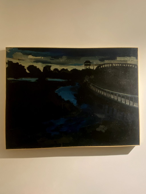 Malerei "Boundary" 1995 Murtaz Shvelidze