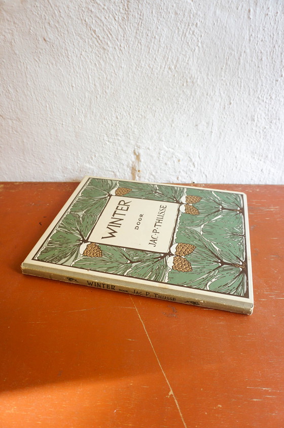 Image 1 of 2x Jugendstil-Naturbücher, Sommer und Winter