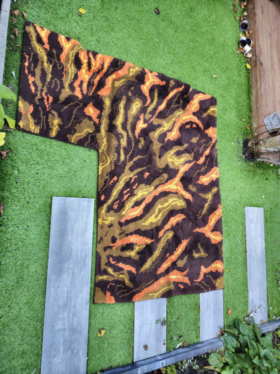 Image 1 of Funky Vintage Space Age-Teppich