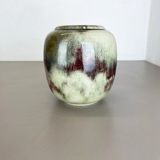 Abstrakte Bauhaus-Vase von Wmf Ikora, Deutschland 1930er Jahre