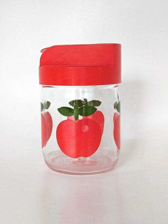 Image 1 of 1970'S Französisch Lebensmittel-Container Glas und Kunststoff