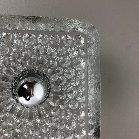 Image 1 of Wandlampen aus Glas und Metall von Peill und Putzler, Deutschland 1970