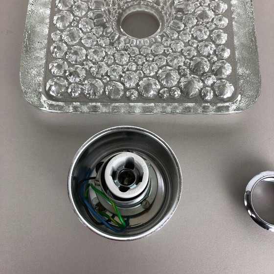 Image 1 of Wandlampen aus Glas und Metall von Peill und Putzler, Deutschland 1970