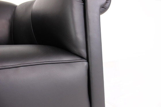 Image 1 of as new, 1960s Club Lounge Chair / Sessel, fully restored incl. new upholstery and new aniline leather
