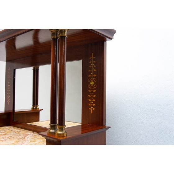 Image 1 of Mahagoni-Highboard im Sezessionsstil, Österreich 1910