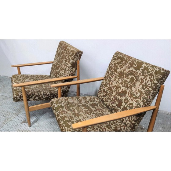 Image 1 of Paar Vintage-Sessel von Ton, Tschechoslowakei 1960