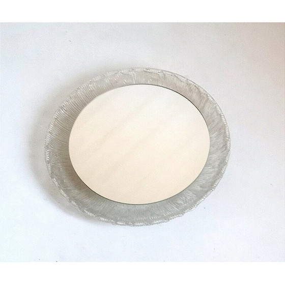 Image 1 of Hinterleuchteter Spiegel aus geformtem Polycarbonat für Hillebrand, 1970