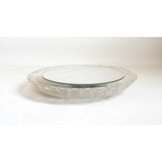 Image 1 of Hinterleuchteter Spiegel aus geformtem Polycarbonat für Hillebrand, 1970